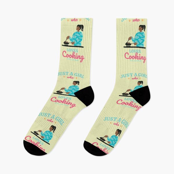Item preview, Just A Girl Who Loves Cooking designed and sold by TheReporter1.