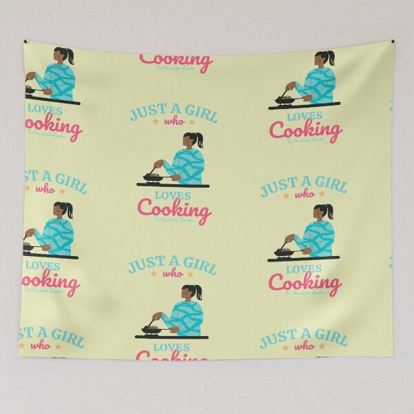 Item preview, Just A Girl Who Loves Cooking designed and sold by TheReporter1.