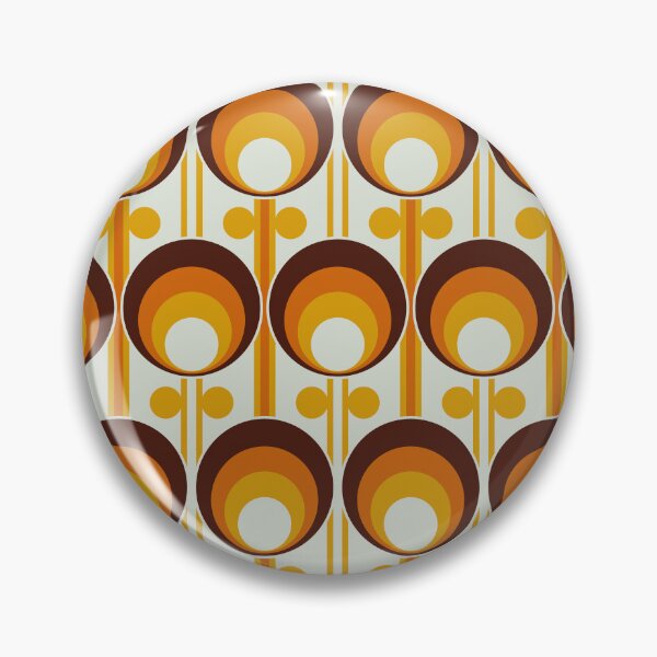 Item preview, Retro 1970s Floral Pattern designed and sold by Gabriela Simon.