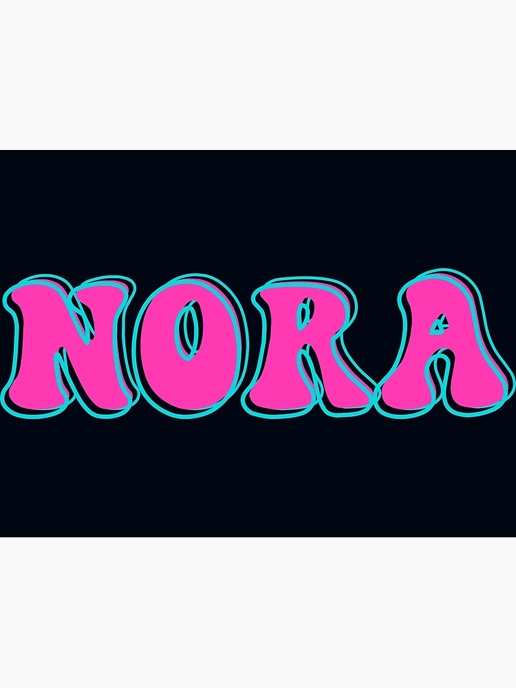 nora-name-nora-name-cute-design-poster-by-custom-name-redbubble