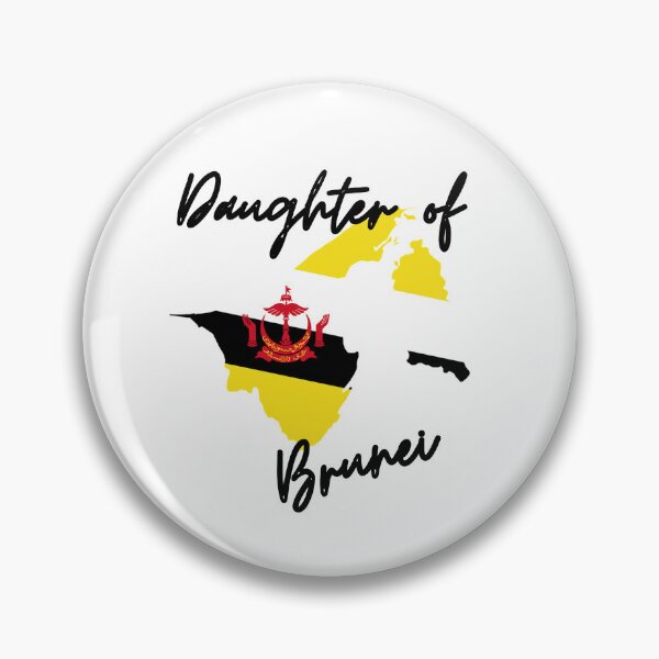 Item preview, Daughter of Brunei Map Flag designed and sold by NovawayDirect.