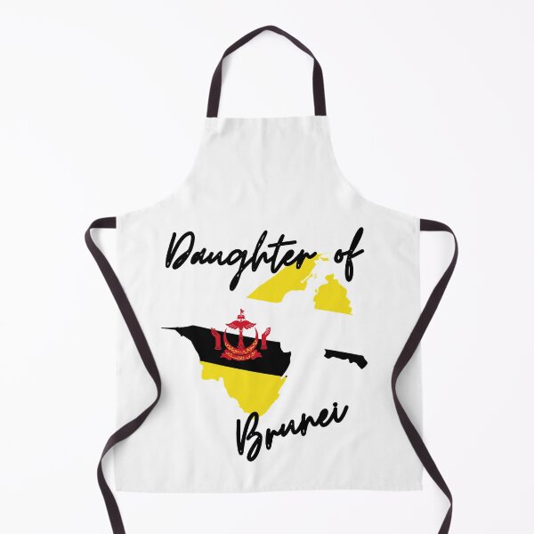 Item preview, Daughter of Brunei Map Flag designed and sold by NovawayDirect.