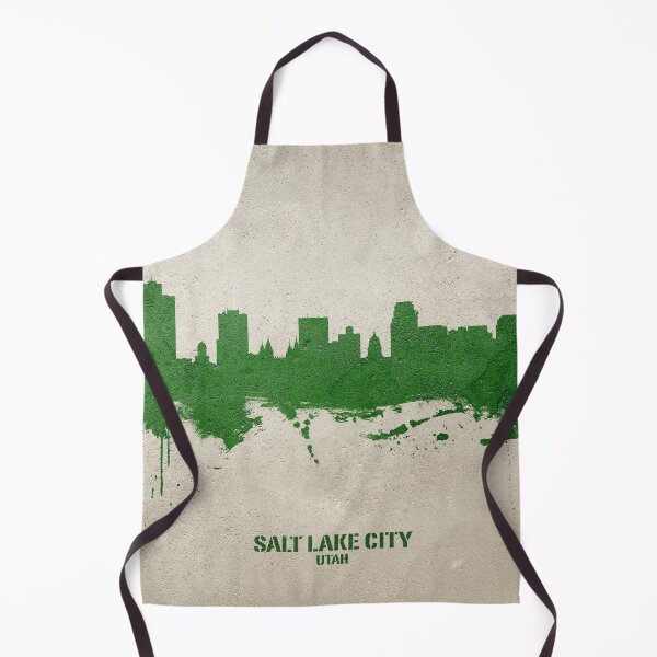 Artikelvorschau, Salt Lake City Utah Skyline entworfen und verkauft von ArtPrints.