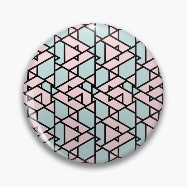 Item preview, pastel geometric triangles pattern designed and sold by cutecrazytshirt.