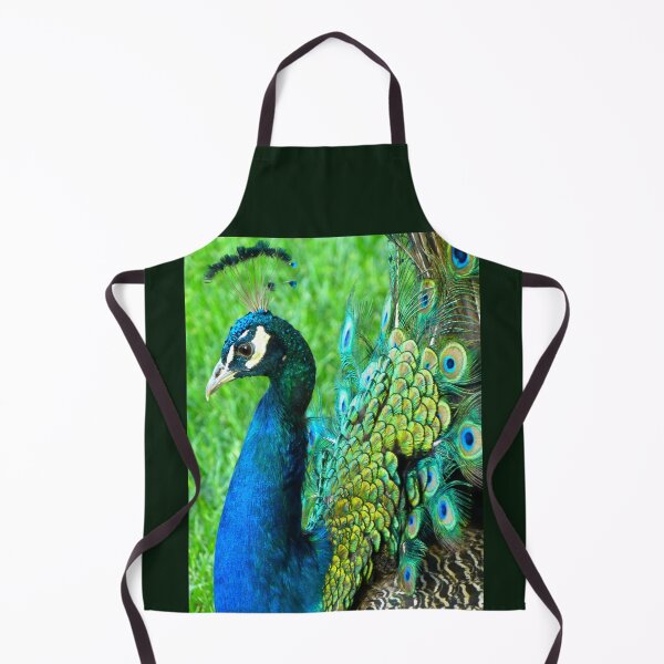 Artikelvorschau, Pfau-Seitenansicht, blaugrüner Pfau-Seitenansicht entworfen und verkauft von DiensDesign.