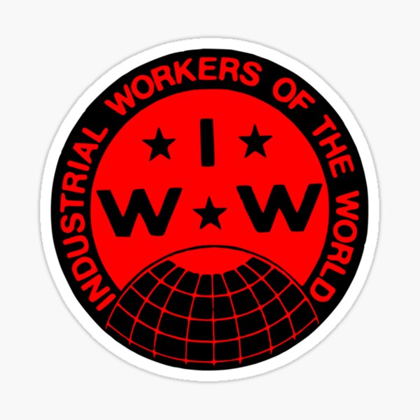 Item preview, Logo-Klassiker-T-Shirt der Industriearbeiter der Welt (IWW). designed and sold by SUSANTAKATA.