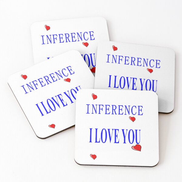 Item preview, Inference i love you designed and sold by Redmoon9.
