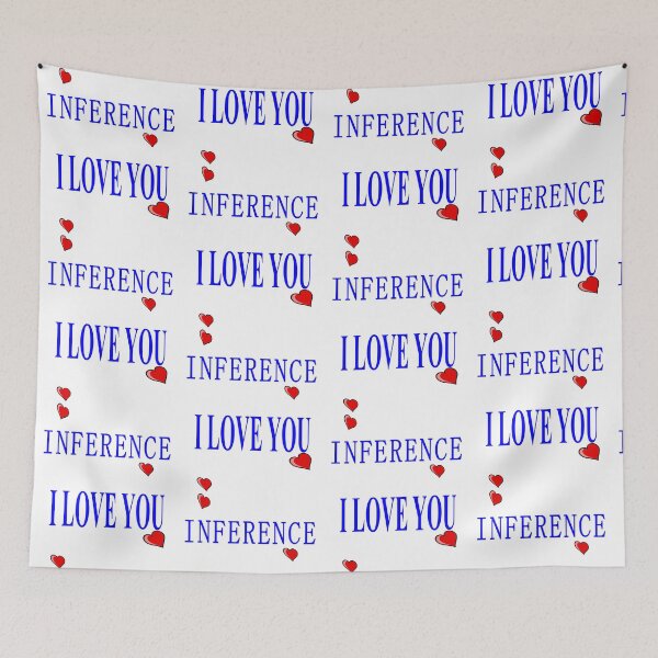 Item preview, Inference i love you designed and sold by Redmoon9.