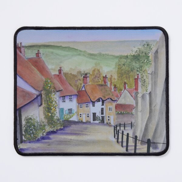 Item preview, Gold Hill, Dorset, UK designed and sold by FrancesArt.