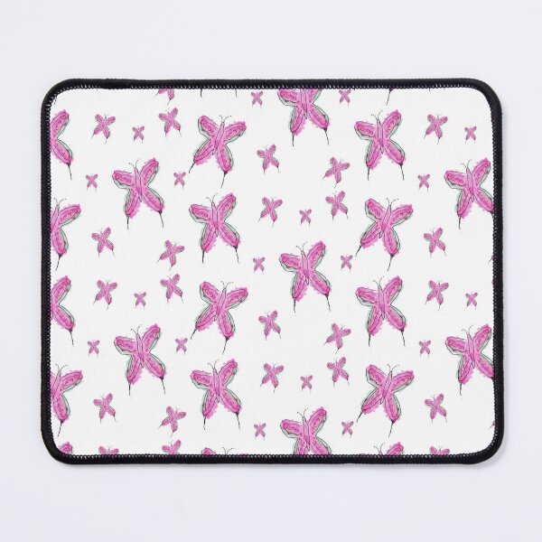 Item preview, Watercolor Pink Butterflies Sticker Pack designed and sold by Designs By YL.