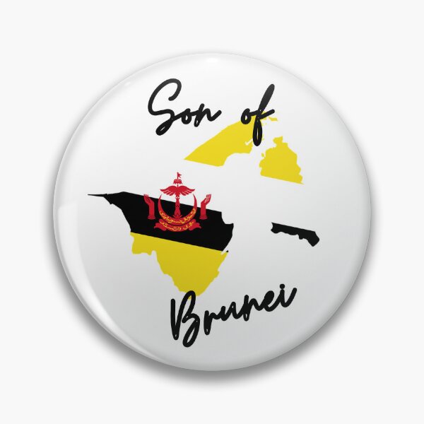 Item preview, Son of Brunei Map Flag designed and sold by NovawayDirect.