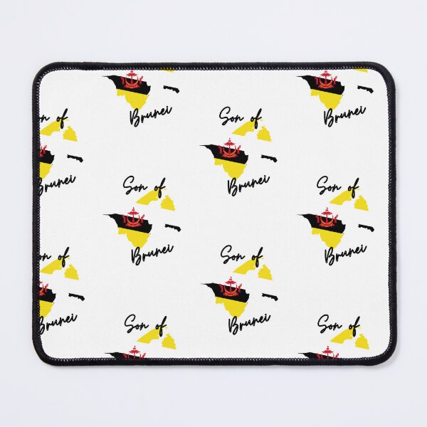 Item preview, Son of Brunei Map Flag designed and sold by NovawayDirect.