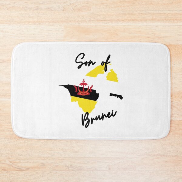 Item preview, Son of Brunei Map Flag designed and sold by NovawayDirect.