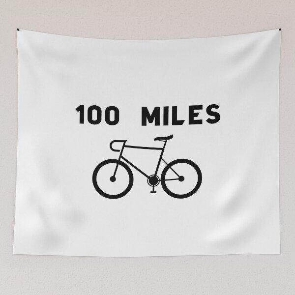 Item preview, Biking Cycling 100 Miles Riding a Bike or a Bicycle designed and sold by Outdoorsy World.