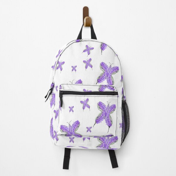 Item preview, Watercolor Purple Butterflies Sticker Pack designed and sold by Designs By YL.