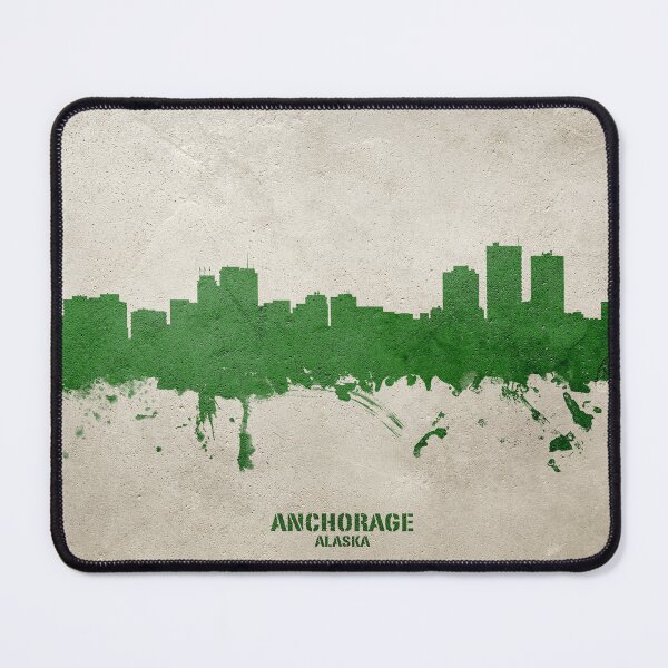 Item preview, Anchorage Alaska Skyline designed and sold by ArtPrints.