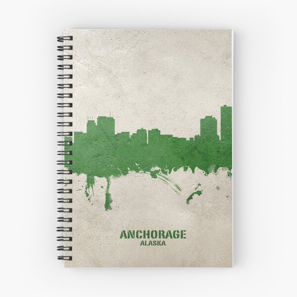 Item preview, Anchorage Alaska Skyline designed and sold by ArtPrints.