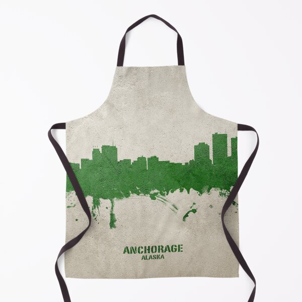 Item preview, Anchorage Alaska Skyline designed and sold by ArtPrints.