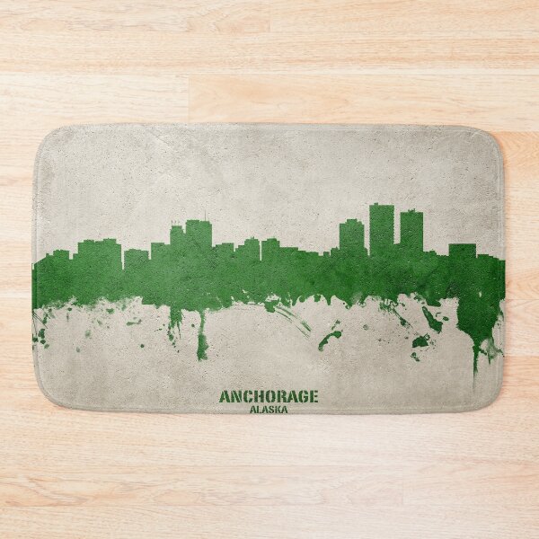 Item preview, Anchorage Alaska Skyline designed and sold by ArtPrints.