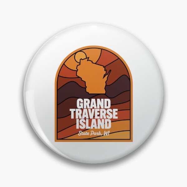 Item preview, Grand Traverse Island State Park Wisconsin designed and sold by HalpinDesign.