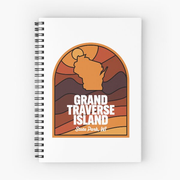 Item preview, Grand Traverse Island State Park Wisconsin designed and sold by HalpinDesign.