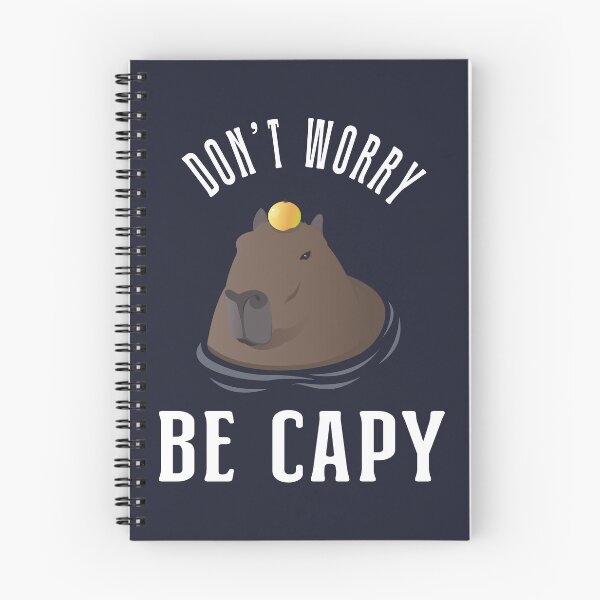 Item preview, Cool Capybara ~ Dont Worry Be Capy designed and sold by Marzuqi Che Rose.
