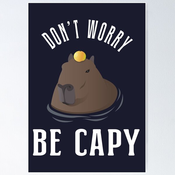 Capybara Art Print Available in 4x6 5x7 and 8x10 Sizes -   Рисунки  животных, Милые рисунки, Капибара