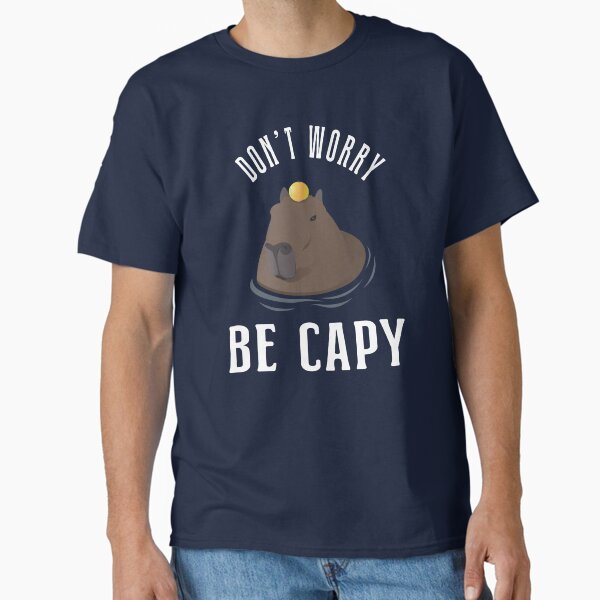 Item preview, Cool Capybara ~ Dont Worry Be Capy designed and sold by Marzuqi Che Rose.