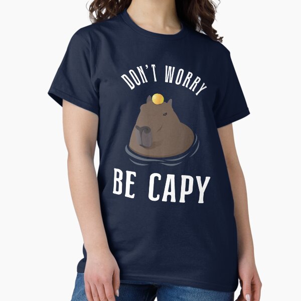 Item preview, Cool Capybara ~ Dont Worry Be Capy designed and sold by Marzuqi Che Rose.