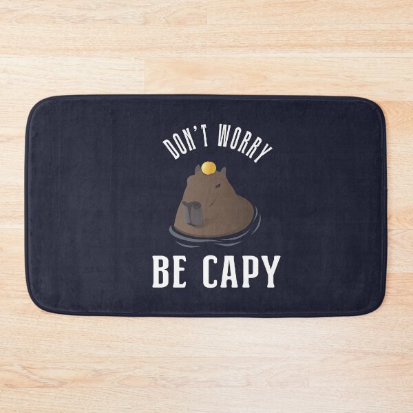 Item preview, Cool Capybara ~ Dont Worry Be Capy designed and sold by Marzuqi Che Rose.