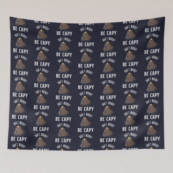 Item preview, Cool Capybara ~ Dont Worry Be Capy designed and sold by Marzuqi Che Rose.