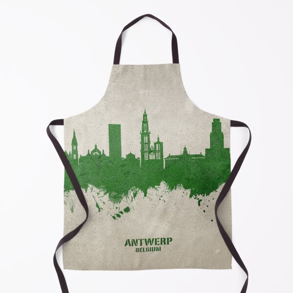 Item preview, Antwerp Belgium Skyline designed and sold by ArtPrints.