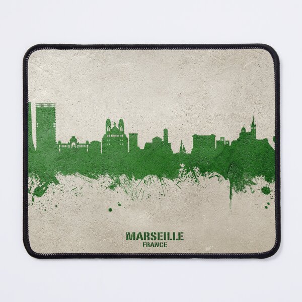 Item preview, Marseille France Skyline designed and sold by ArtPrints.