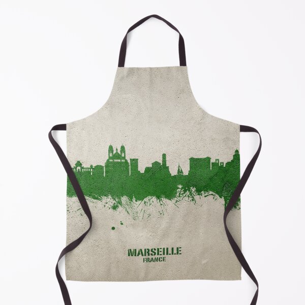 Item preview, Marseille France Skyline designed and sold by ArtPrints.
