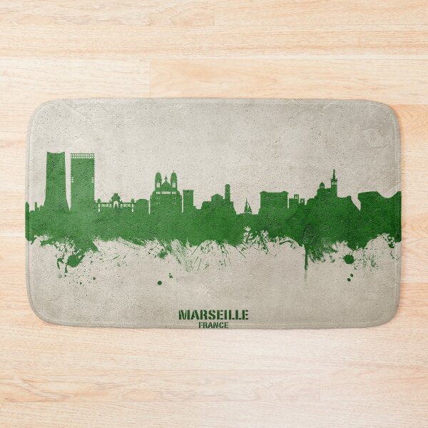 Item preview, Marseille France Skyline designed and sold by ArtPrints.