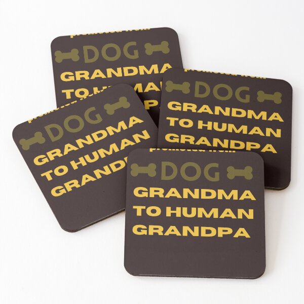 Item preview, promoted from dog grandma to human grandma,funny parents, nice dog,lovers parents designed and sold by SENMARO100.
