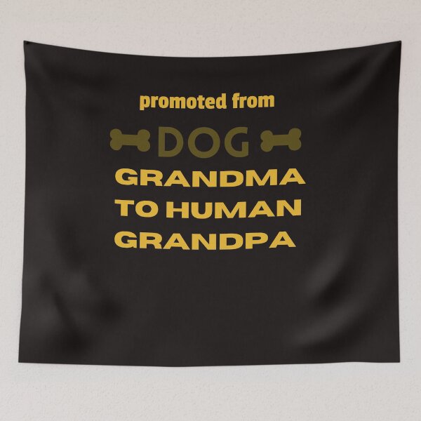 Item preview, promoted from dog grandma to human grandma,funny parents, nice dog,lovers parents designed and sold by SENMARO100.