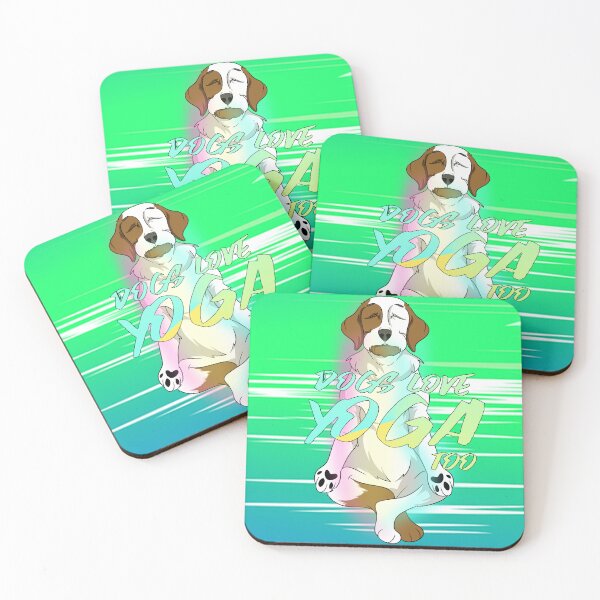 Item preview, Meditating Dogs Love Yoga designed and sold by BlackSheepEllis.