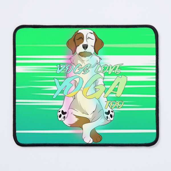 Item preview, Meditating Dogs Love Yoga designed and sold by BlackSheepEllis.