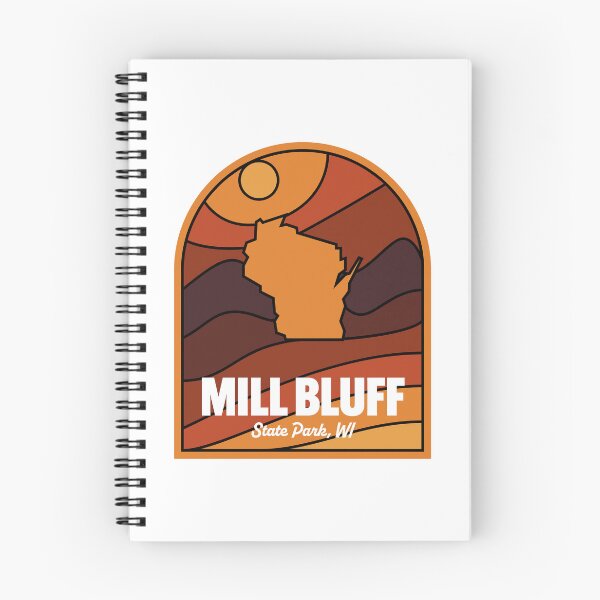 Item preview, Mill Bluff State Park Wisconsin designed and sold by HalpinDesign.