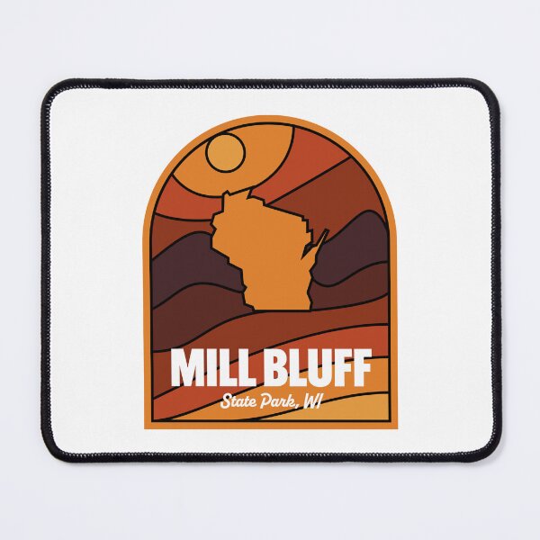 Item preview, Mill Bluff State Park Wisconsin designed and sold by HalpinDesign.
