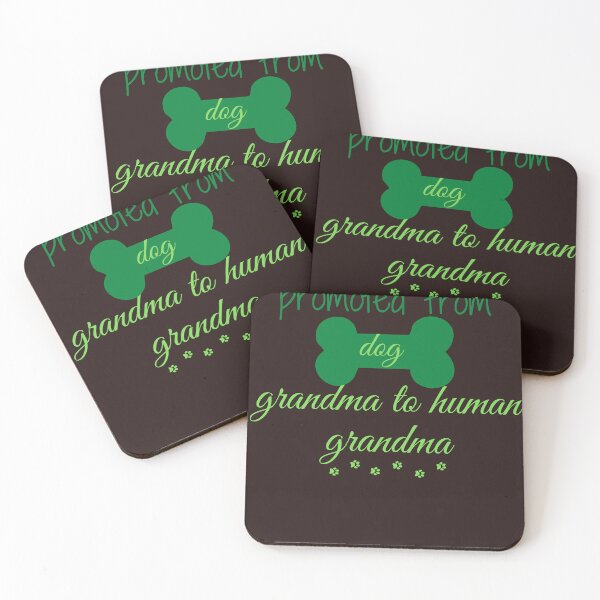 Item preview, promoted from dog grandma to human grandma,funny parents, nice dog,lovers grandpa designed and sold by SENMARO100.
