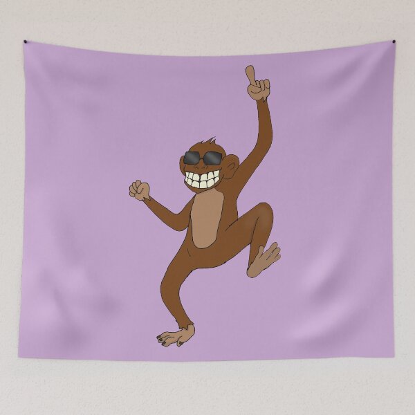 Item preview, Dancing monkey designed and sold by HeavyBurden.