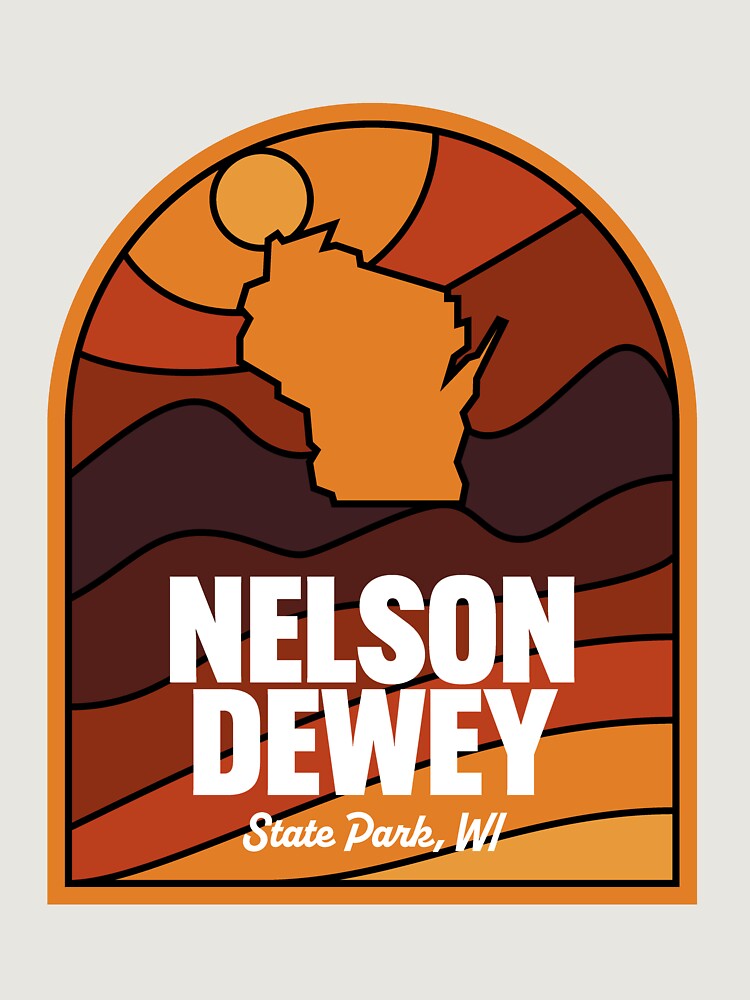 Thumbnail 6 von 6, Premium Oversized Pullover, Nelson Dewey State Park Wisconsin designt und verkauft von HalpinDesign.