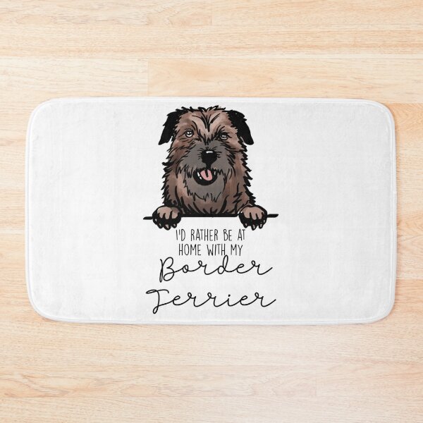 Item preview, I’d rather be at home with my Border Terrier designed and sold by Little Fuzz Shop.