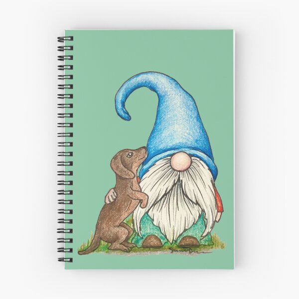 Item preview, A Gnome and his puppy designed and sold by SarahCD13.