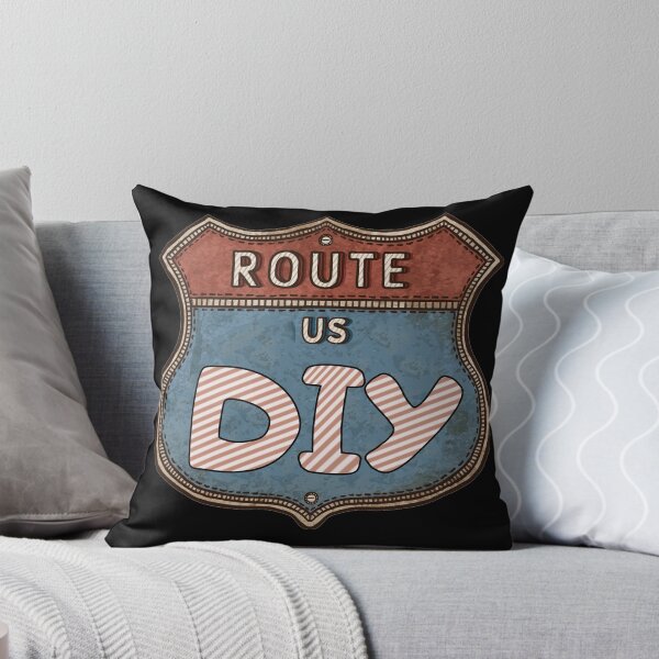 Item preview, DIY Vintage Road Sign Cartoon Style  designed and sold by YourStore76.