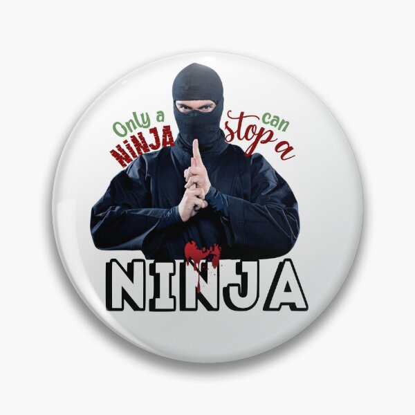 Item preview, Only a Ninja can stop a Ninja - Day of the Ninja designed and sold by Macspayne.