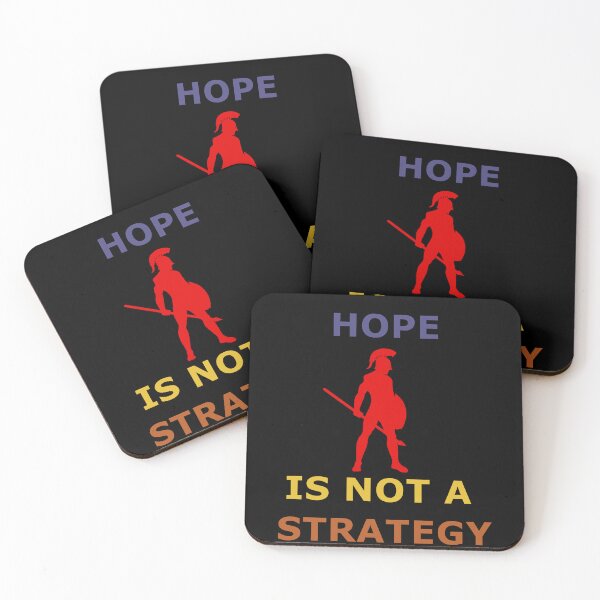 Item preview, Hope is not a strategy - Truth Power Responsibility Struggle Revolution Fight Victory Action Colorful Diversity designed and sold by DOM-Shop.