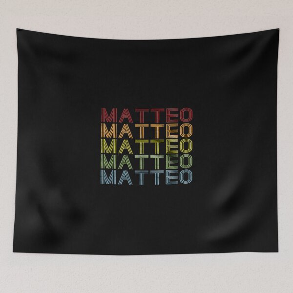 Item preview, Matteo Name T Shirt - Matteo Vintage Retro Matteo Name Gift Item Tee designed and sold by chezeva.
